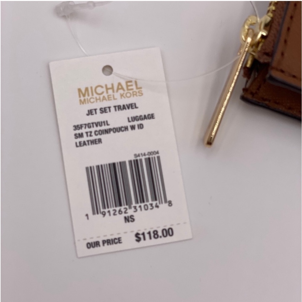Michael Kors Small Coin Pouch Wallet Card Holder - Picture 5 of 6